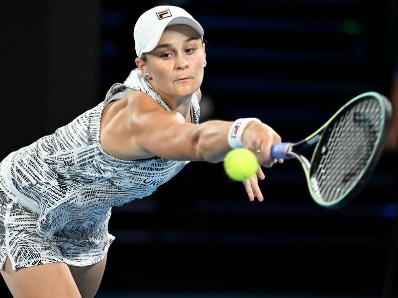 Ash Barty has added the Australian Open to her French Open and Wimbledon victories.
