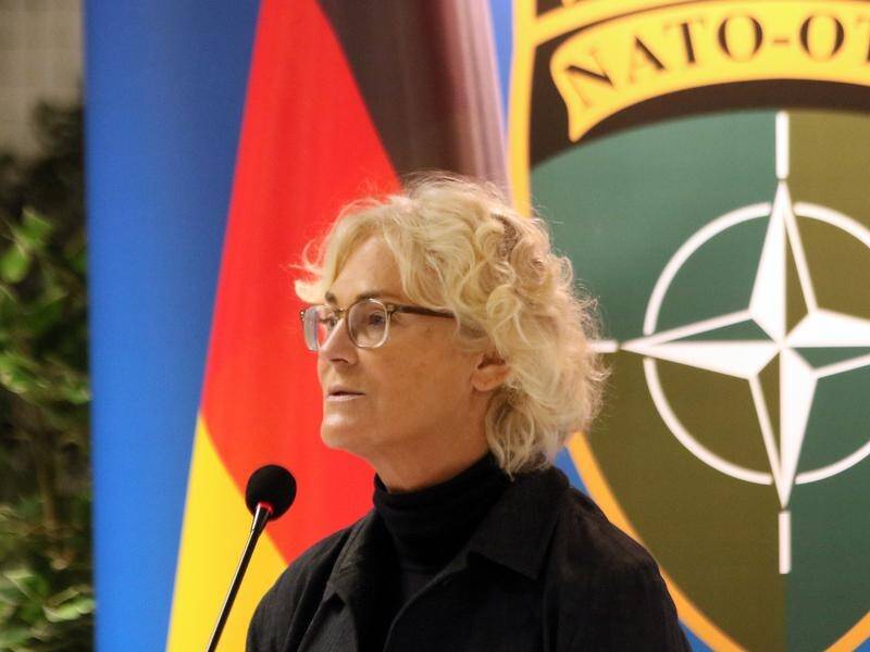 German Defence Minister Christine Lambrecht says there is still room for negotiations with Russia.