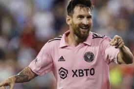 Watching Lionel Messi play for Inter Miami in MLS is going to be a very expensive outing next year. (AP PHOTO)