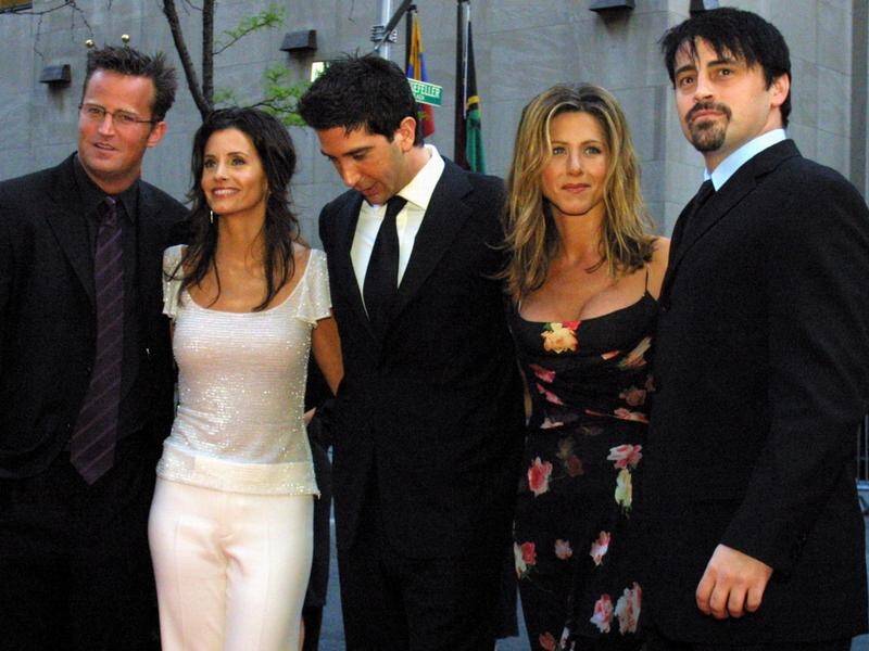 The cast of hit sitcom Friends became world famous. (AP Photo/Tina Fineberg, File)