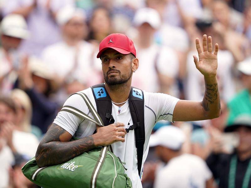 Nick Kyrgios has courted controversy throughout his run to the Wimbledon quarter-finals.