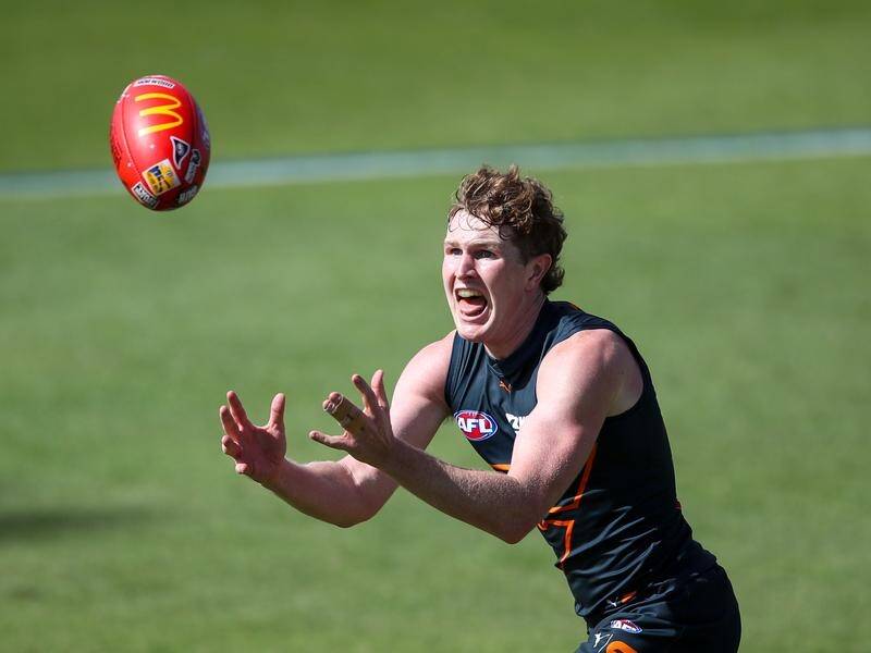 Tom Green's inclusion for the match against Essendon is a major plus for the Giants. (Matt Turner/AAP PHOTOS)