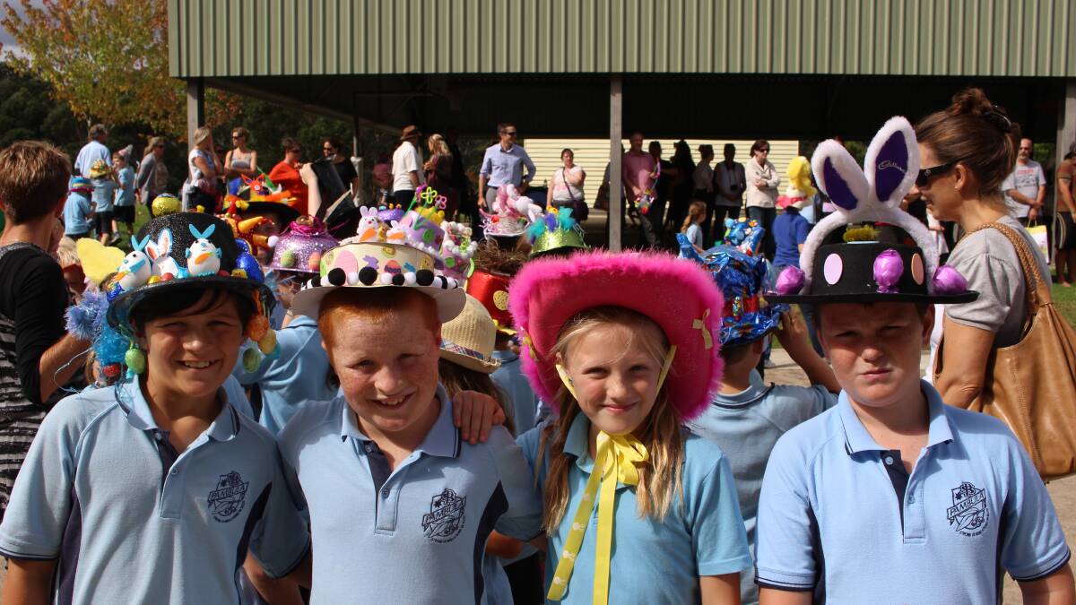 Easter hats were on display at Sapphire Coast Anglican College and Pambula Public School.