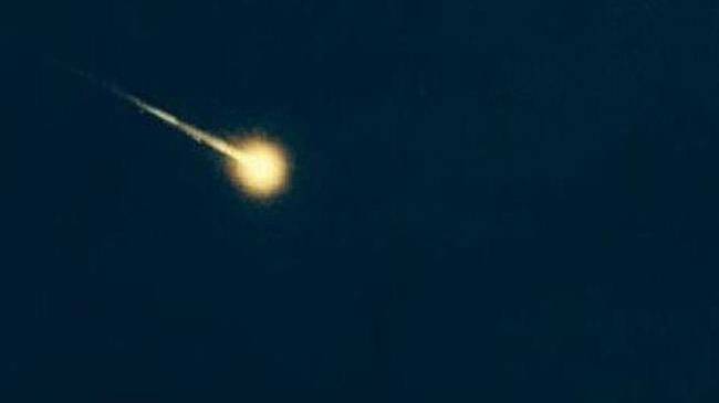 One of the many images that appeared on social media of last night’s meteor that was observed over NSW, Victoria, Tasmania and South Australia.
