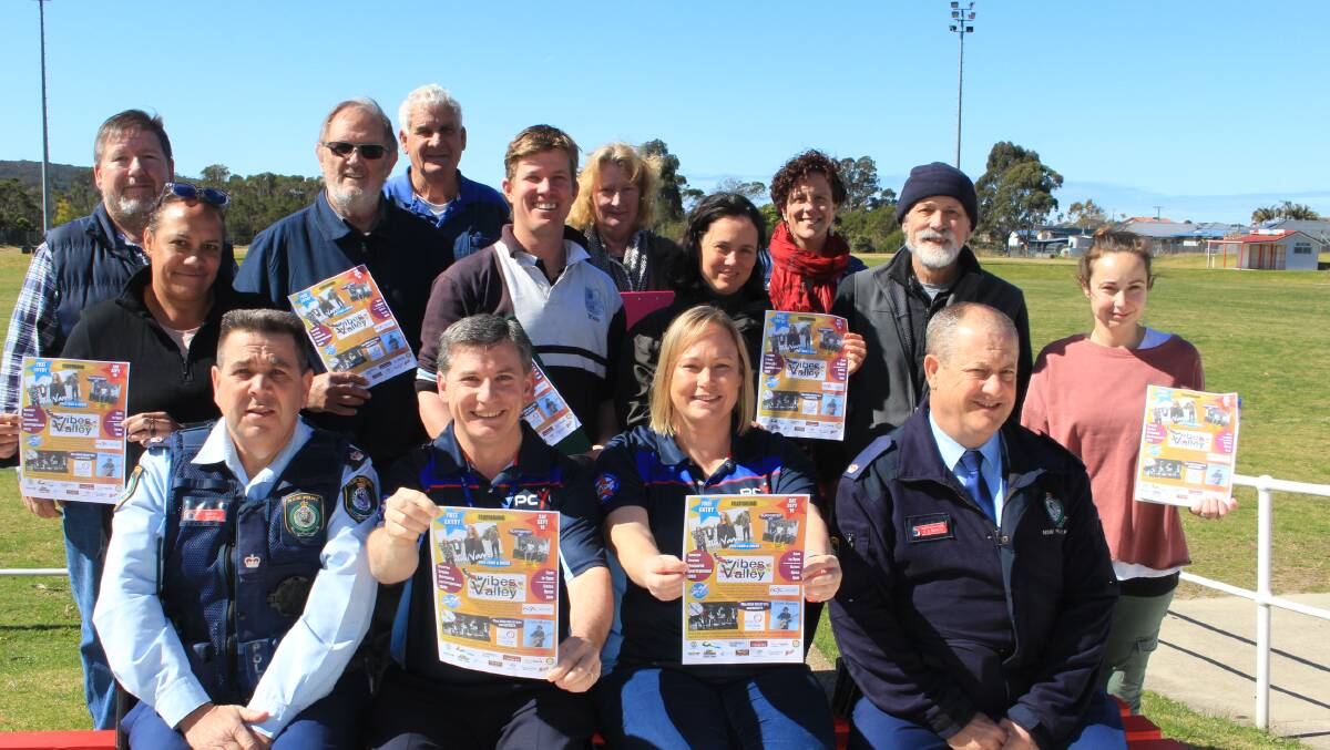 TEAM WORK: PCYC, Rotary, Campbell Page, Grand Pacific Health, Far South Coast Family Support Services and the Bega Valley Shire Council have partnered together to host the Sapphire Youth Music Festival. 