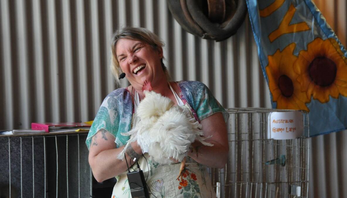 Don’t miss Tabitha Bilaniwskyj-Zarins showing how to wash a chook. 