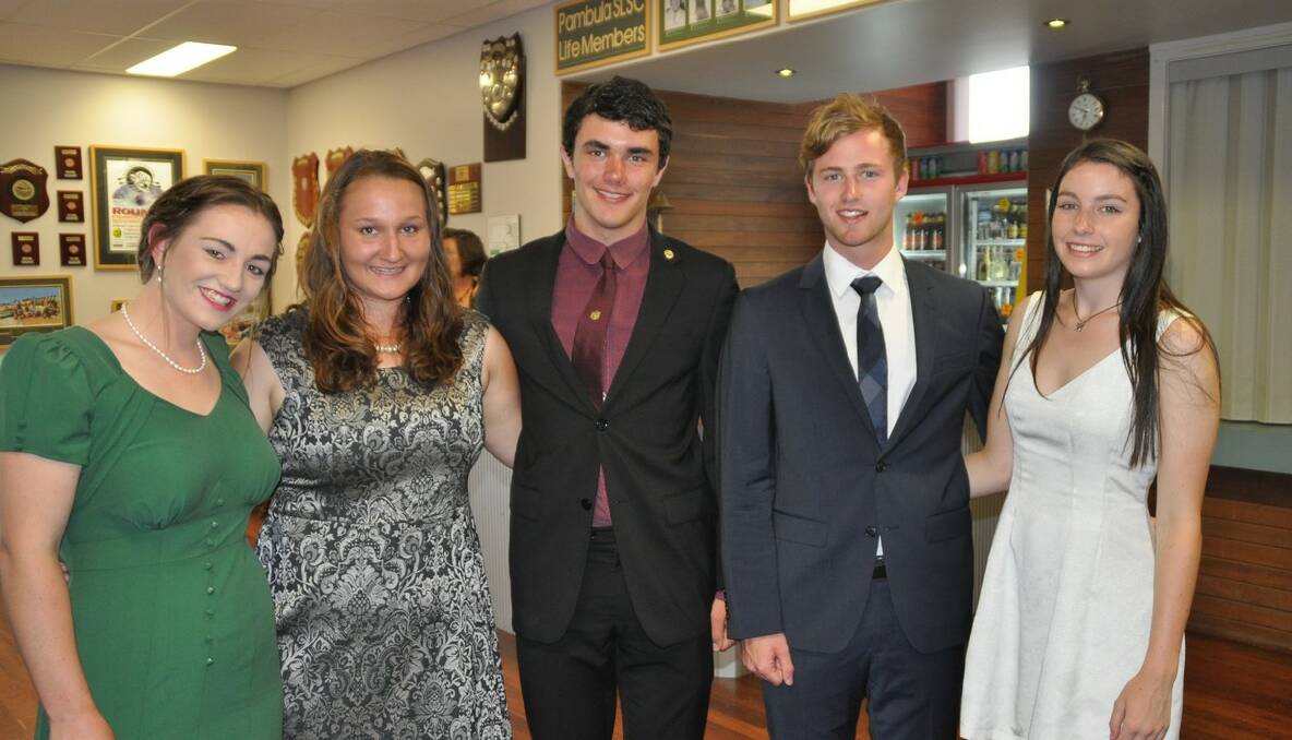 State winners … Molly Campbell (NSW and national winner), left, Katrina Blekic (SA/NT), Julian Lambert (TAS), Tim O’Donnell (WA), and Laura Gollant (VIC).  