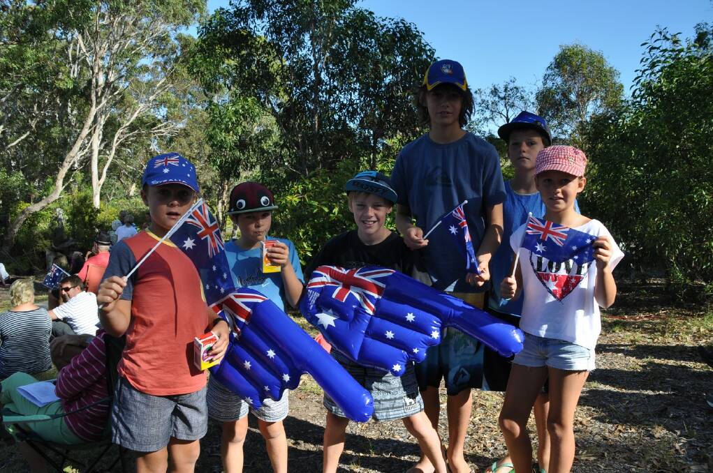 Australia Day in Merimbula.